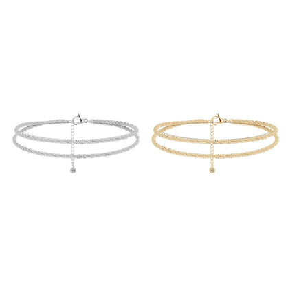 💜BUY 1 GET 1 FREE💜Dainty Layered waterproof anklet