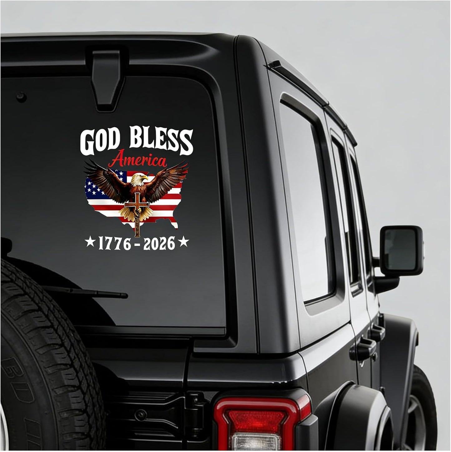 250th Anniversary Eagle Stickers | 4PCS American Flag Eagle Decal