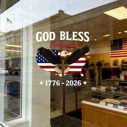 250th Anniversary Eagle Stickers | 4PCS American Flag Eagle Decal