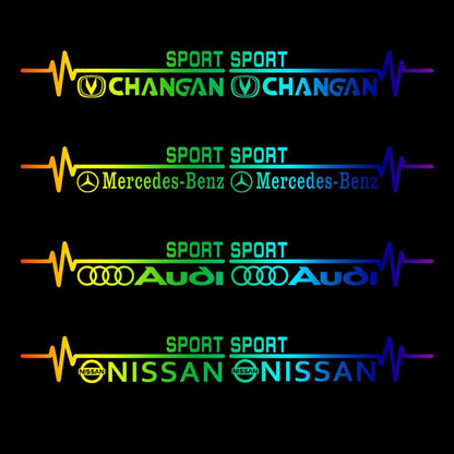 LAST SALE🎉50% OFF🎉Triangle window car sticker 🌟4Pcs🌟
