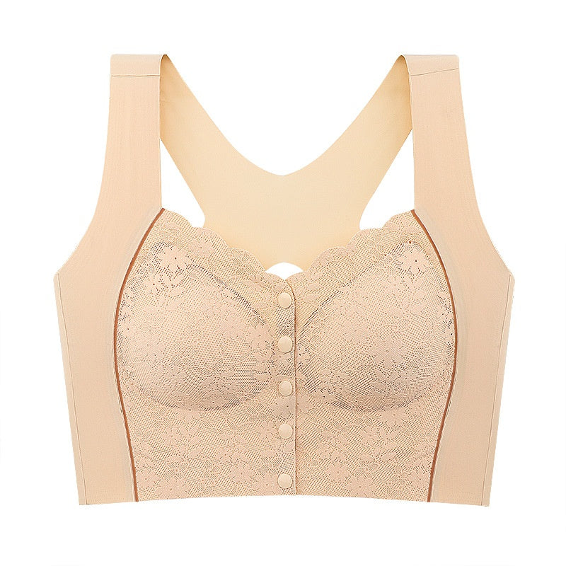 Women's Comfortable Wireless Front-Closure Bra